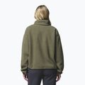 Dámska fleecová mikina Columbia Helvetia II Cropped Half Snap Fleece stone green/safari 3