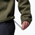 Dámska fleecová mikina Columbia Helvetia II Cropped Half Snap Fleece stone green/safari 6