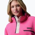 Dámska fleecová mikina Columbia Helvetia II Cropped Half Snap Fleece nico/dark stone 5
