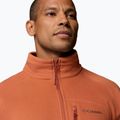 Pánska fleecová mikina Columbia Fast Trek III Half Zip Teak Brown 5