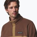 Pánska fleecová mikina Columbia Steens Mountain Half Snap II tobacco/delta 5