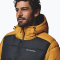 Pánska zateplená bunda Columbia Pike Lake II Hooded squash/black 6