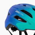 Detská cyklistická prilba Giro Fixture II matte aqua green/blue jewel fade 7