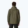 Pánska nepremokavá bunda Patagonia Insulated Boulder Fork Rain basin green 2
