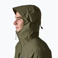 Pánska nepremokavá bunda Patagonia Insulated Boulder Fork Rain basin green 4