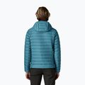 Pánska páperová bunda Patagonia Down Sweater Hoody glacial blue 2