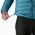 Pánska páperová bunda Patagonia Down Sweater Hoody glacial blue 7