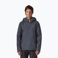 Pánska nepremokavá bunda Patagonia Insulated Boulder Fork Rain smolder blue