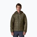 Pánska zateplená bunda Patagonia Hi-Loft Nano Puff Hoody basin green