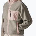 Dámska fleecová mikina Patagonia Synchilla oatmeal heather w/pink frost 4