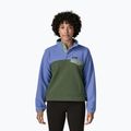 Dámska fleecová mikina Patagonia Lightweight Synchilla Snap-T Pullover canopy green