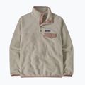 Dámska fleecová mikina Patagonia Lightweight Synchilla Snap-T Pullover oatmeal heather w/moonrise taupe 7