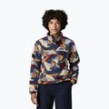 Dámska fleecová mikina Patagonia Lightweight Synchilla Snap-T Pullover smudge: smolder blue