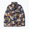 Dámska fleecová mikina Patagonia Lightweight Synchilla Snap-T Pullover smudge: smolder blue 4
