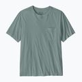 Pánske tričko Patagonia Daily Pocket Tee blue sage
