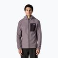 Pánska trekingová mikina Patagonia R1 Air Full-Zip Hoody may grey