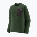 Pánska mikina Patagonia R1 Air Crew treeline green 2