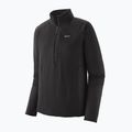 Pánska trekingová mikina Patagonia R1 Pullover black w/black