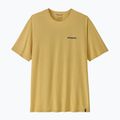 Pánske tričko Patagonia Capilene Cool Daily Boardshort Logo limestone yellow - light limestone yellow x-dye