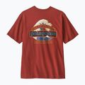 Pánske tričko Patagonia Great Waves Responsibili-Tee rusty red 2