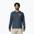 Pánske tričko longsleeve Patagonia Great Waves Responsibili-Tee LS summit blue