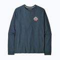 Pánske tričko longsleeve Patagonia Great Waves Responsibili-Tee LS summit blue 2