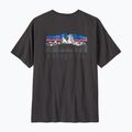 Pánske tričko Patagonia Fitz Roy Foothills ink black 3