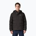 Pánska páperová bunda Patagonia Sisar Down Hoody black