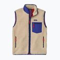 Pánska vesta Patagonia Classic Retro-X dark natural w/cobalt blue