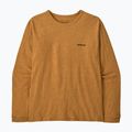 Dámske tričko longsleeve Patagonia P-6 Logo Responsibili-Tee LS dried mango