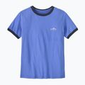 Dámske tričko Patagonia Fitz Roy Foothills Ringer Tee diver blue