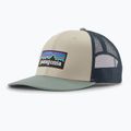 Šiltovka Patagonia P-6 Logo Trucker Hat pumice