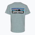Dámske tričko Patagonia P-6 Logo Responsibili-Tee blue sage 2