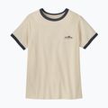 Dámske tričko Patagonia Fitz Roy Foothills Ringer Tee undyed natural