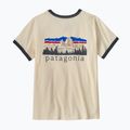 Dámske tričko Patagonia Fitz Roy Foothills Ringer Tee undyed natural 2