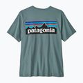 Pánske tričko Patagonia P-6 Logo blue sage 2