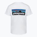 Dámske tričko Patagonia P-6 Logo Responsibili-Tee fiber white 2