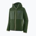 Pánska trekingová mikina Patagonia R2 TechFace Hoody treeline green