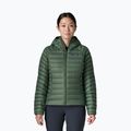 Dámska páperová bunda Patagonia Down Sweater Hoody canopy green