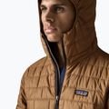 Pánska zateplená bunda Patagonia Nano Puff Hoody deer brown 5