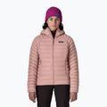Dámska páperová bunda Patagonia Down Sweater Hoody moonrise taupe