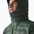 Pánska páperová bunda Patagonia Down Sweater Hoody treeline green 5