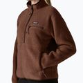 Dámska fleecová mikina Patagonia Retro Pile Marsupial berm brown 4