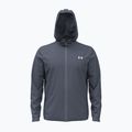 Pánska tréningová bunda Under Armour Tech Utility Woven Jacket downpour gray/white