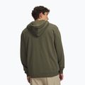 Pánska mikina Under Armour Rival Fleece Full Zip marine od green/white 2