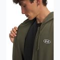 Pánska mikina Under Armour Rival Fleece Full Zip marine od green/white 3