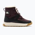 Dámske snehule Sorel Whitney III Mid Wp red lodge/black 2