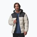 Pánska zateplená bunda Columbia Puffect IV Hooded dark stone/shark 5