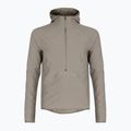 Pánska bežecká bunda HOKA Sky Glow Half Zip pebble grey