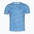 Pánske bežecké tričko HOKA EveryRun CLF PRT mineral blue